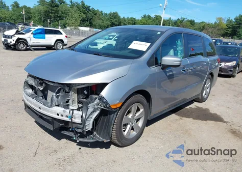 2019 Honda Odyssey Ex-L z USA, uszkodzony, nr VIN 5FNRL6H78KB136531